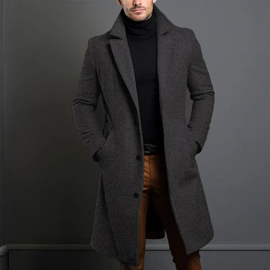 Herren Klassischer Maßanzug Mantel – MarinShopnorylau, Schwarz, Beige Optionen