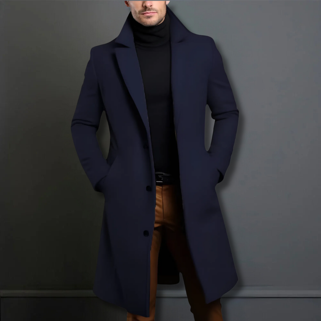Herren Klassischer Maßanzug Mantel – MarinShopnorylau, Schwarz, Beige Optionen