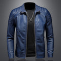 Herren klassische vegane Lederjacke