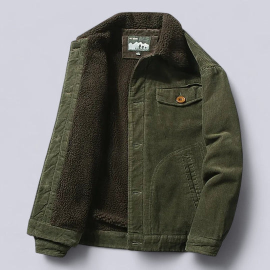 Herren Cordjacke Herbst mit weichem Innenfutter