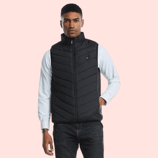 Herren Heizweste - Leichte beheizte Körperwärmerjacke