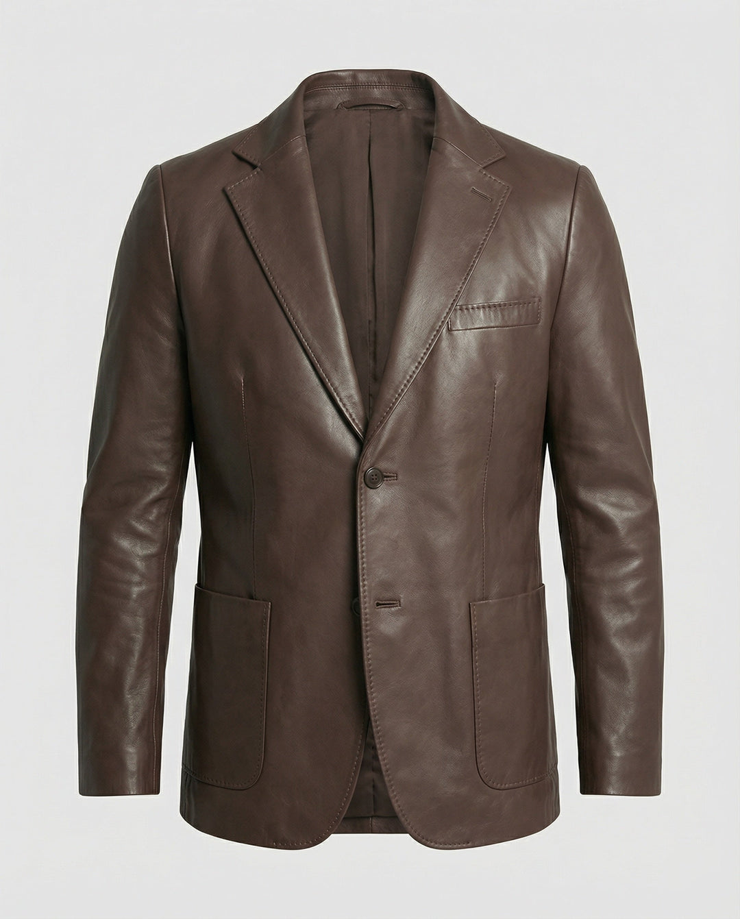 Herren Leder Blazer