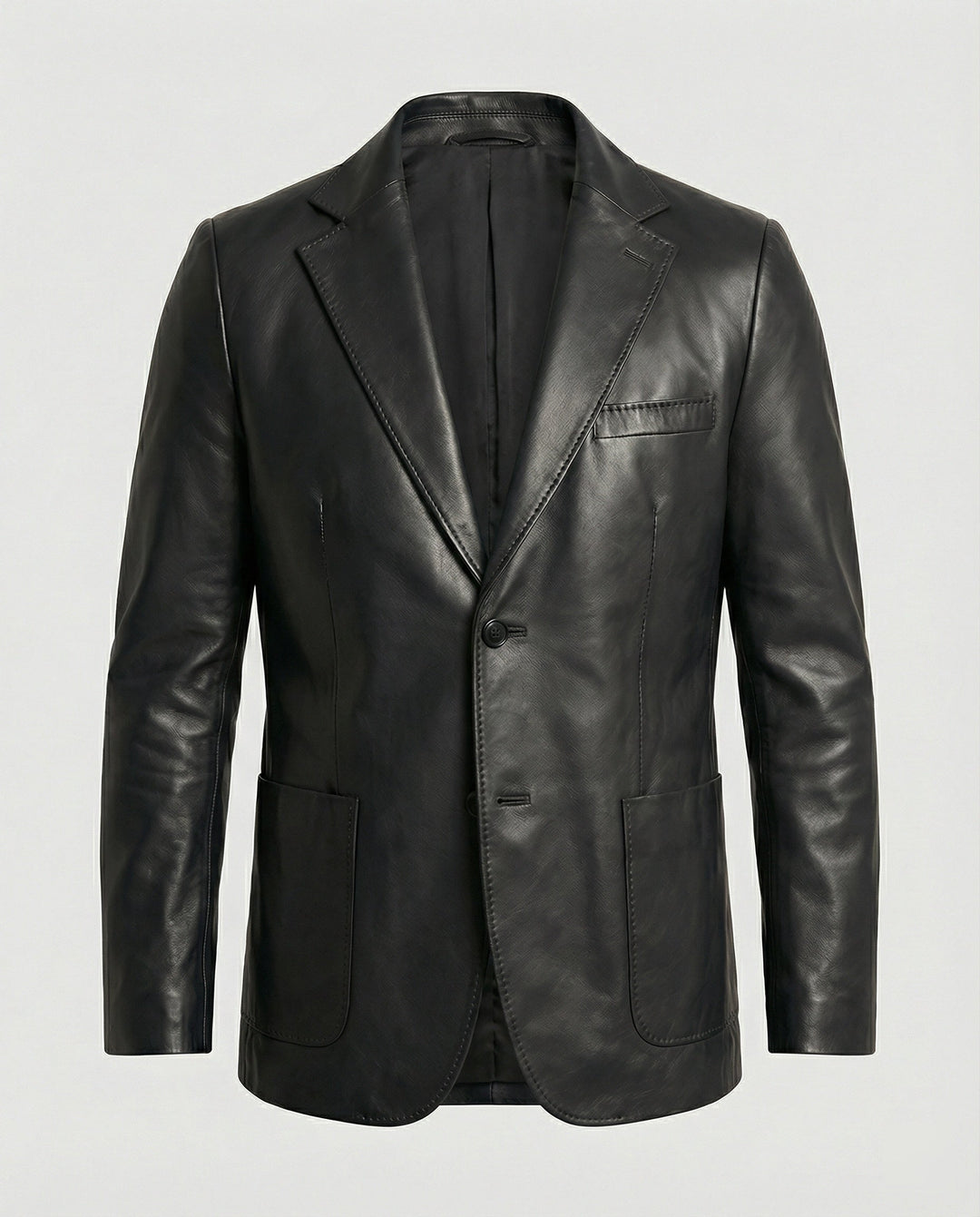 Herren Leder Blazer