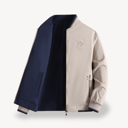 Herren Leichte Wendbare Bomberjacke - Slim Fit, Mehrere Farben