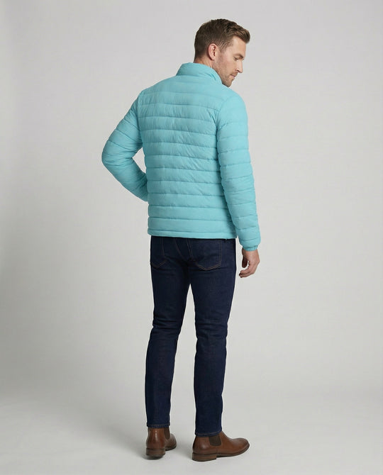 Herren Luxus Daunen-Pufferjacke - Warm & Stylisch