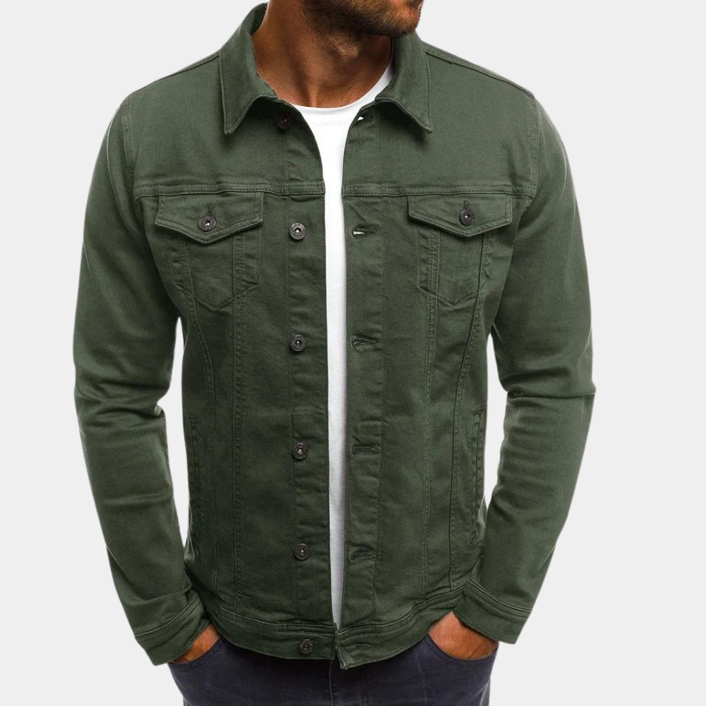 Herren Klassische Jeansjacke - Stilvoll und Vielseitig