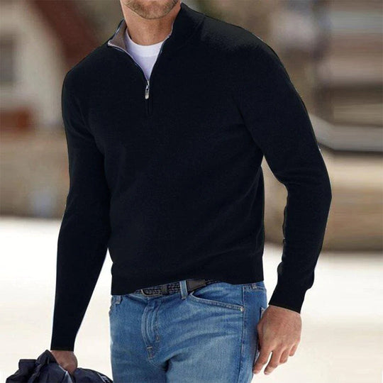 Herren Zip Pullover