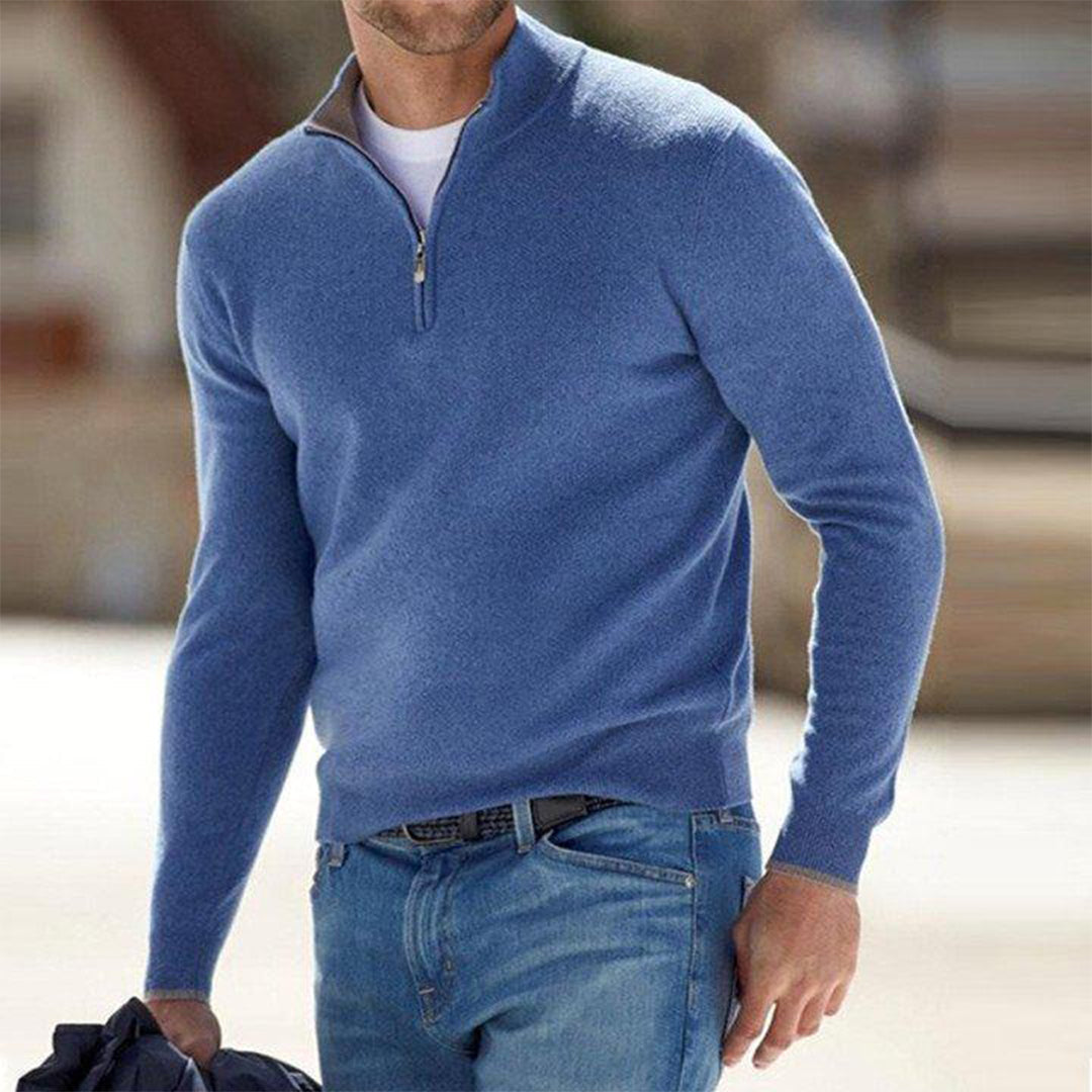 Herren Zip Pullover