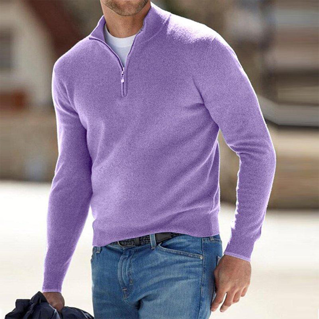 Herren Zip Pullover