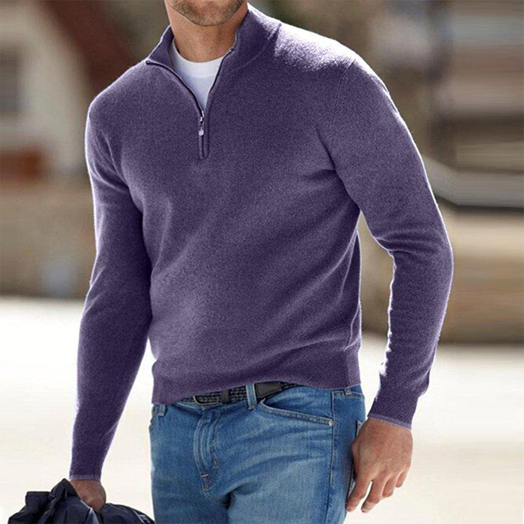 Herren Zip Pullover