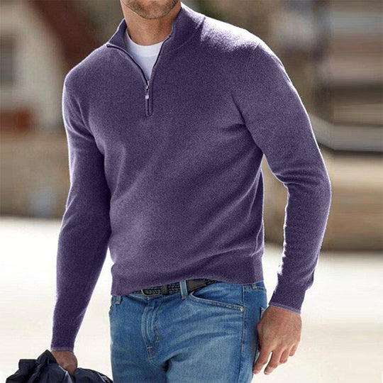 Herren Zip Pullover