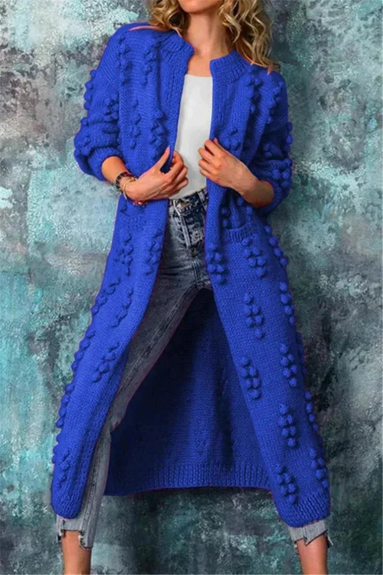 Damen Strickjacke mit Strickmuster