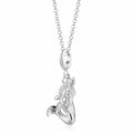 Silberne Meerjungfrauen Charm Halskette | Shop Nory