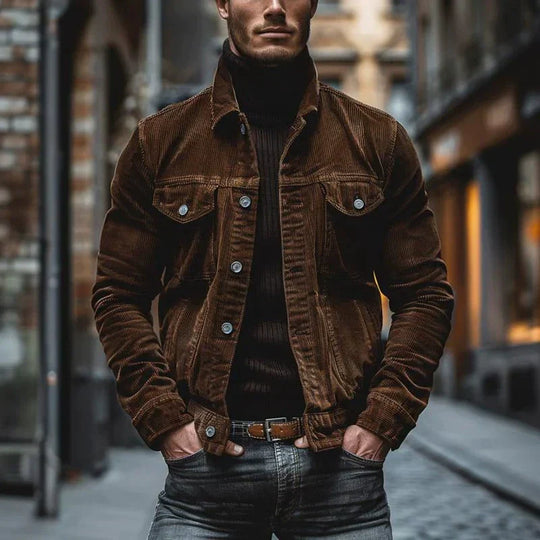Retro Cordjacke