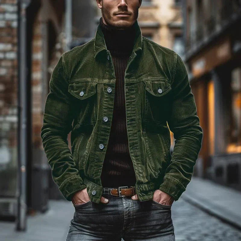 Retro Cordjacke