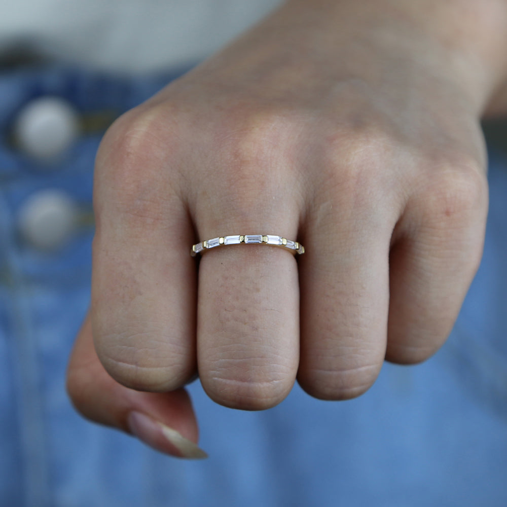 Minimal Delikate Vermeil Ring | Shop Nory