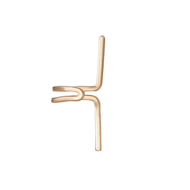 Minimalistischer Haken-Ohrstecker | Shop Nory