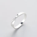 925 Sterlingsilber Minimalistischer Verdrehter Ring | Shop Nory