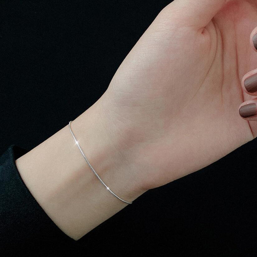 Minimalistische Dünne Ketten Charm Armband | Shop Nory
