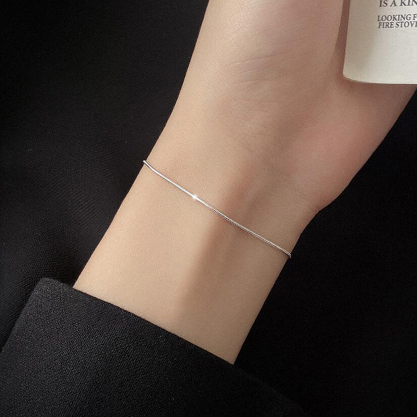 Minimalistische Dünne Ketten Charm Armband | Shop Nory