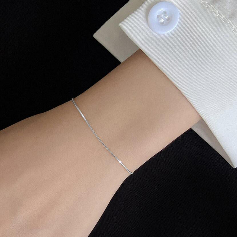 Minimalistische Dünne Ketten Charm Armband | Shop Nory