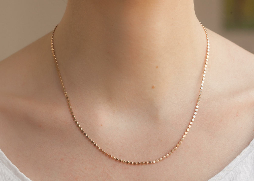 minimalistische Kette Vergoldet - Kette für Damen | Shop Nory