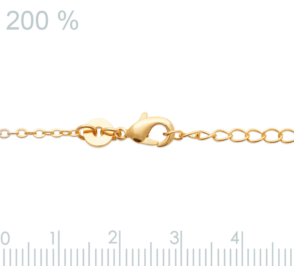 Schlichtes Armband mit Mondstein - 16K vergoldet | Shop Nory