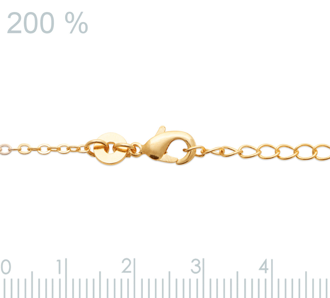 Schlichtes Armband mit Mondstein - 16K vergoldet | Shop Nory