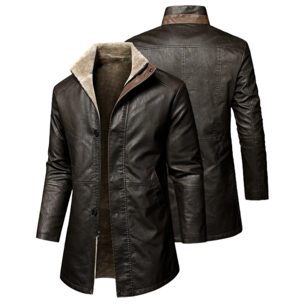 Motorradjacke mit stilvollem Schutz für Männer
