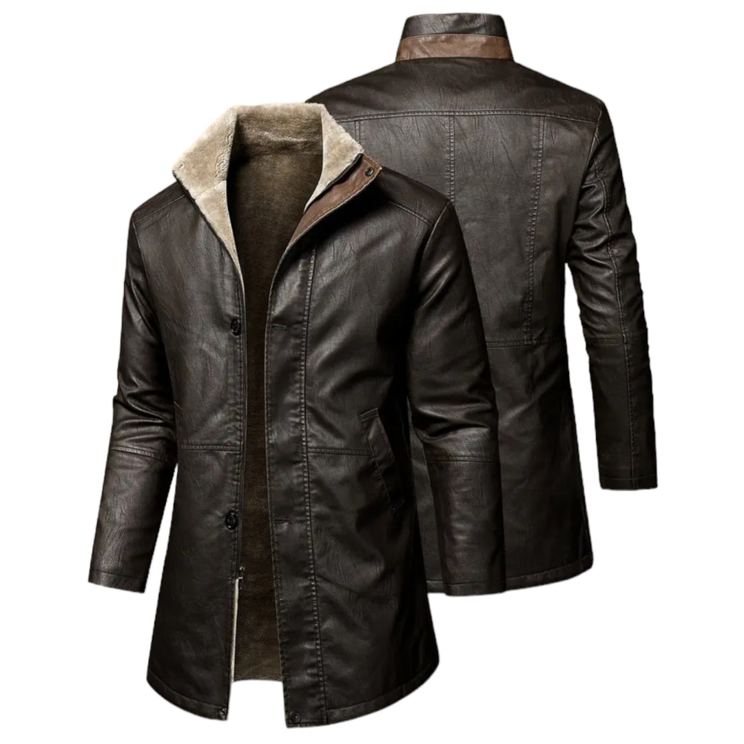 Motorradjacke mit stilvollem Schutz für Männer