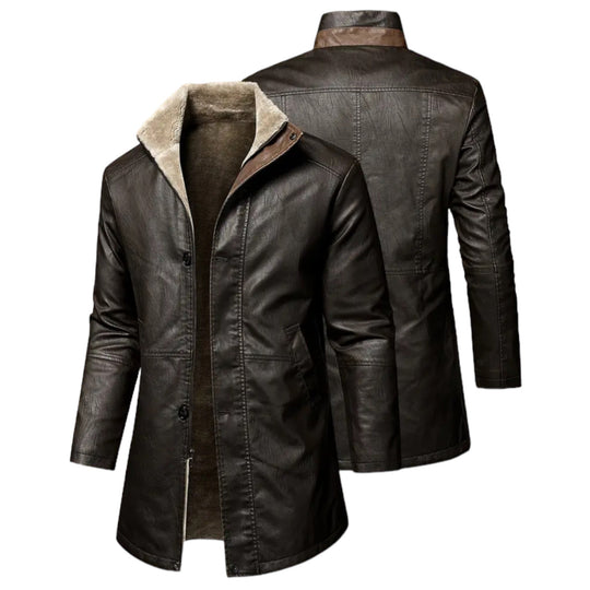 Motorradjacke mit stilvollem Schutz für Männer