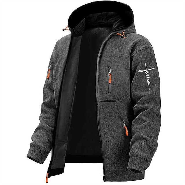 Freizeit Herren Hoodie mit Grafik