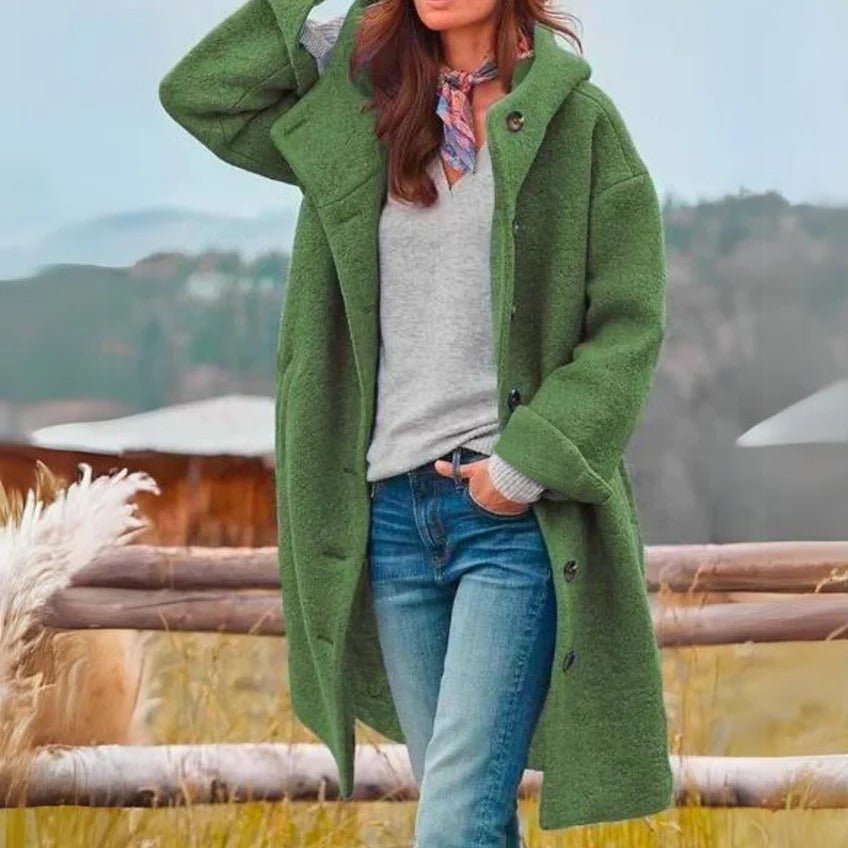 Oversize-Jack - stilvolle Fleece-Damenoutdoor