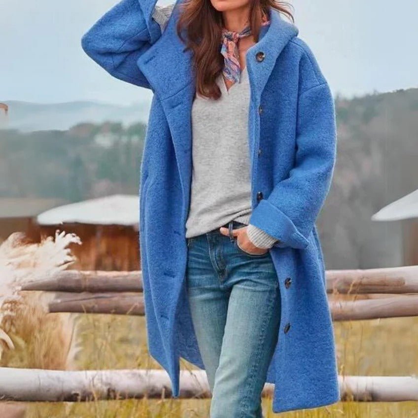 Oversize-Jack - stilvolle Fleece-Damenoutdoor