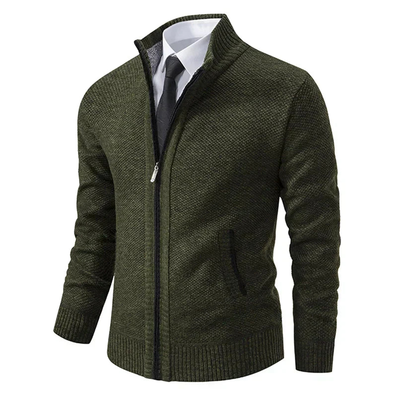 Stilvoll und Warmer Strickpullover für Männer