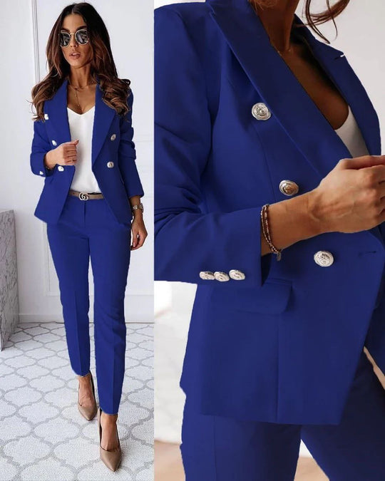 Stilvolles Business-Set - Blazer+Hose