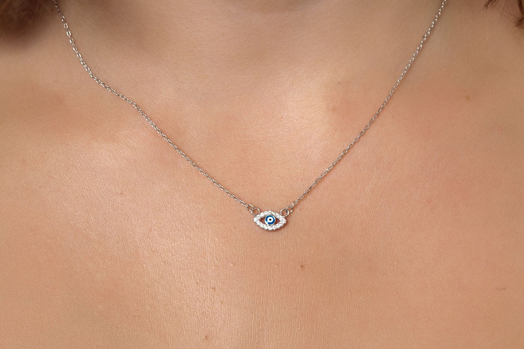 Nazar Kette aus Silber - Evil Eye Kette für Damen | Shop Nory