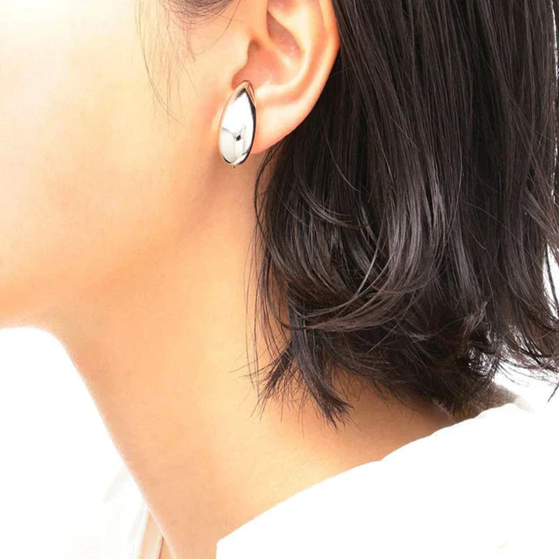 Retro Übertreibung Keine Piercing Clip Ohrringe | Shop Nory