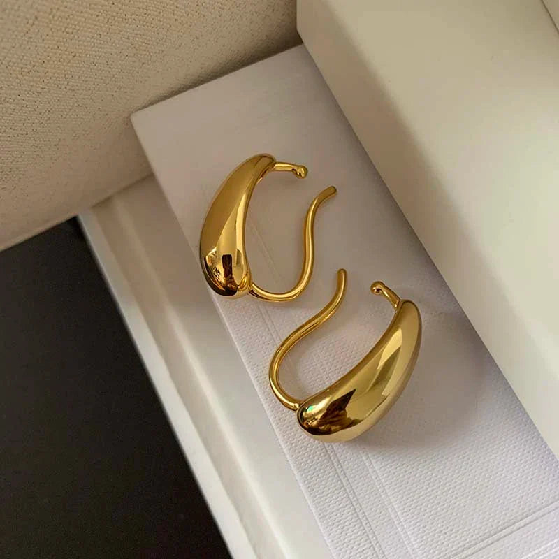 Retro Übertreibung Keine Piercing Clip Ohrringe | Shop Nory