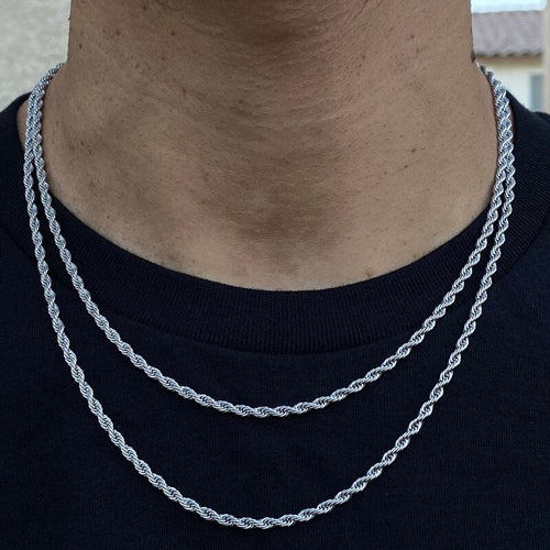 Stilvolle Herren-Halskette mit Kette