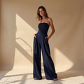Strapless Damen Jumpsuit