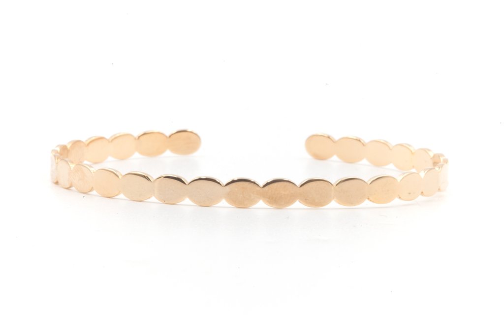 Eleganter Offener Armreif Vergoldet – Zeitloser und Vielseitiger Schmuck | Shop Nory