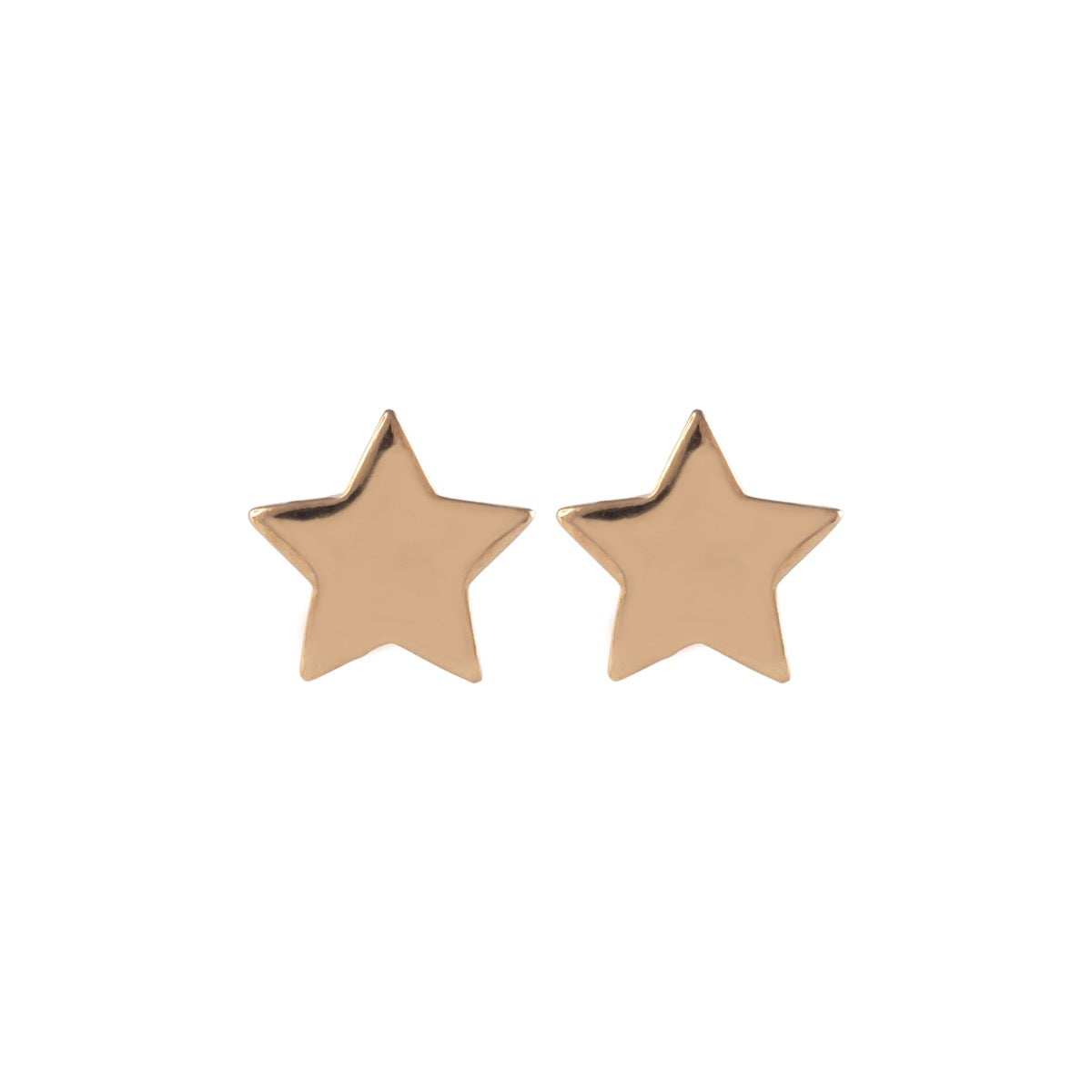 Ohrringe Ohrstecker Stern vergoldet | Shop Nory