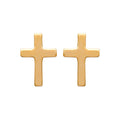 Kreuz Ohrstecker Vergoldet - Ohrringe für Damen | Shop Nory