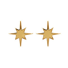 Nordstern Ohrstecker Vergoldet - Ohrringe Polarstern | Shop Nory