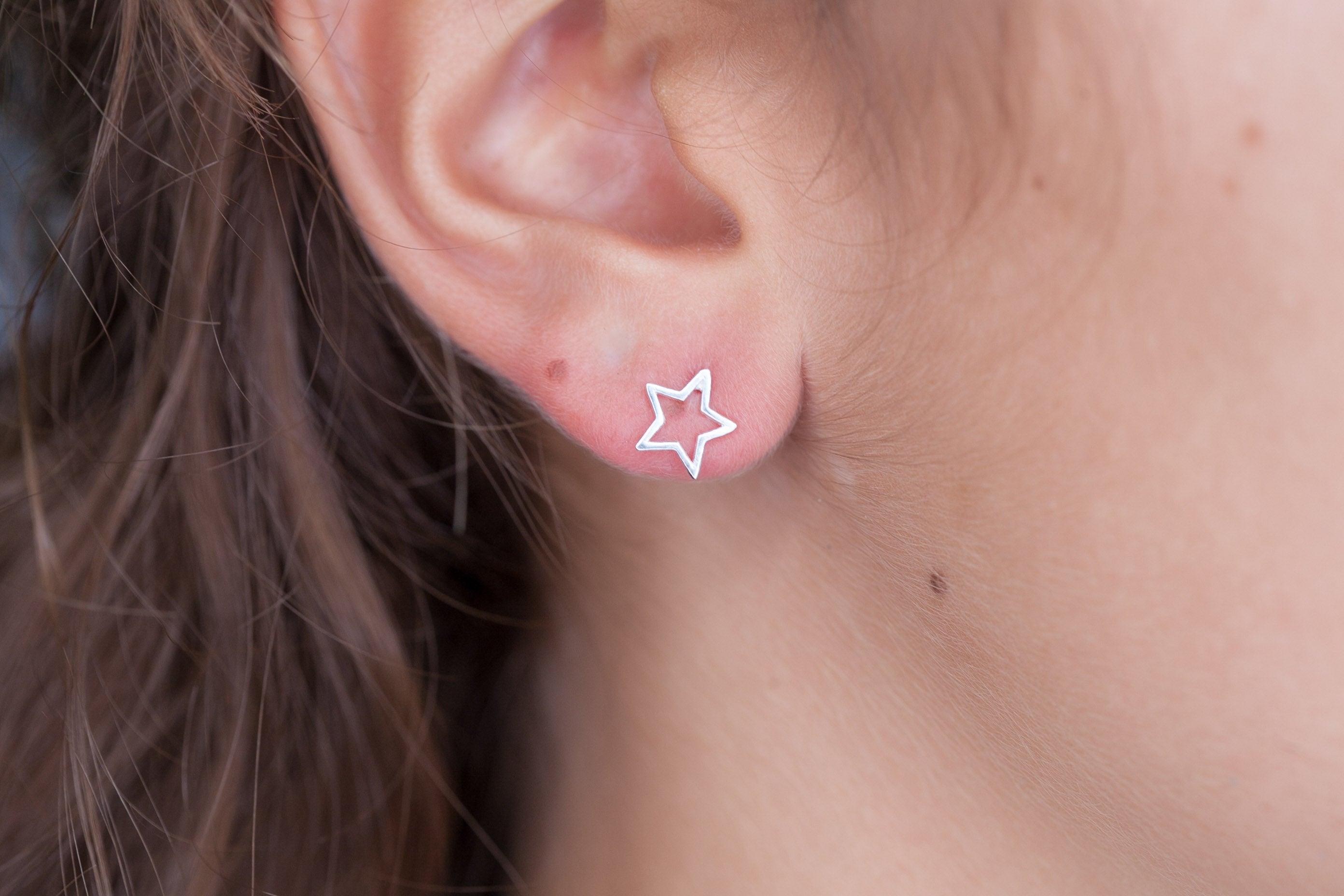 Ohrstecker Kinder Ohrringe klein Sterne aus Silber | Shop Nory