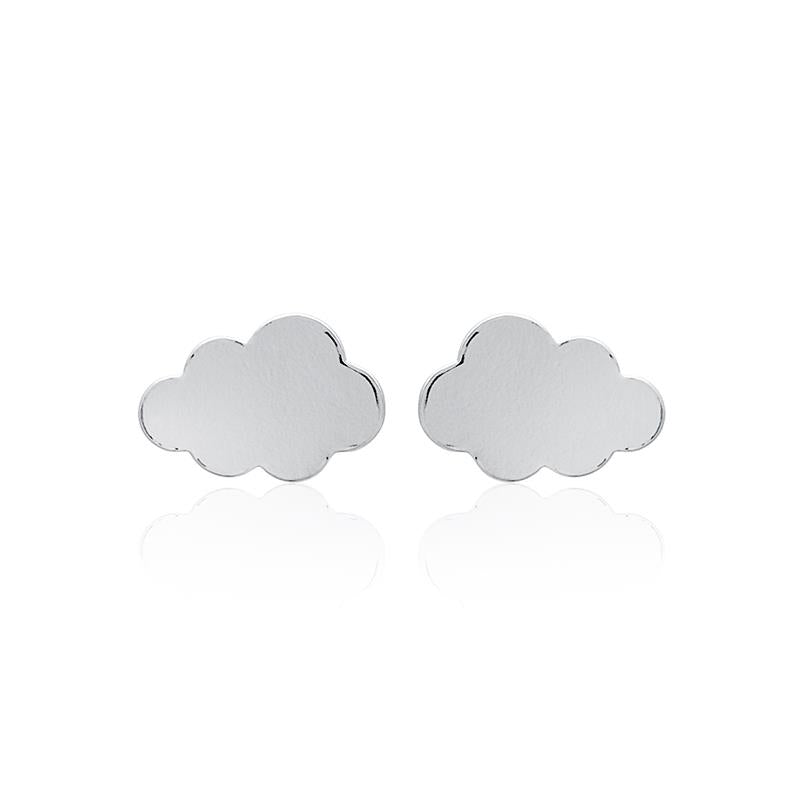 Ohrringe Wolke Ohrstecker aus Silber | Shop Nory