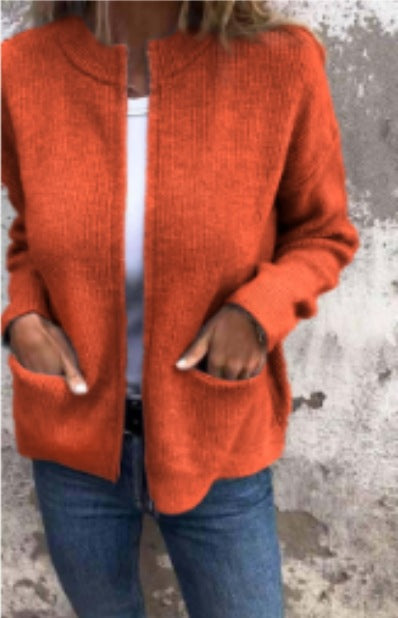 Einfachjacke mit Klassischem Reißverschlussdesign
