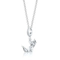 Silber Origami Fuchs Charm Halskette | Shop Nory