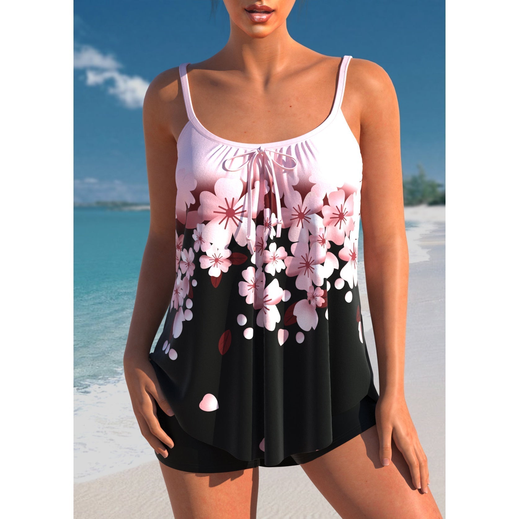 Stilvoll und Bequem mit Unserem Tankini Satz